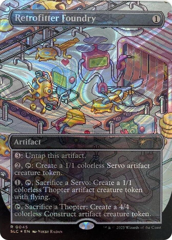 【ENG】【Foil】■ハロー■《改良式鋳造所/Retrofitter Foundry》(0045)[Secret Lair]