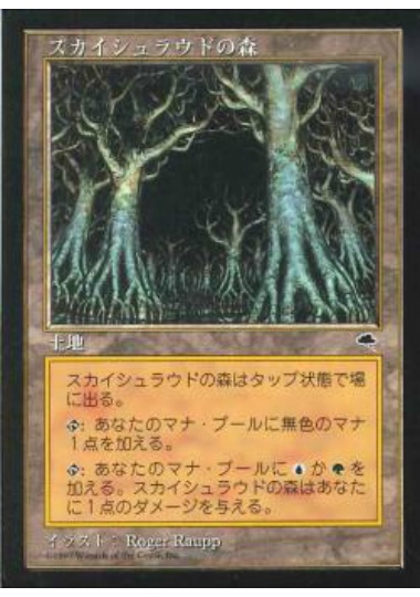 【JPN】《スカイシュラウドの森/Skyshroud Forest》[TMP]