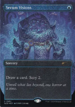 【ENG】【Foil】■コンフェッティ■《血清の幻視/Serum Visions》(2338)[Secret Lair]