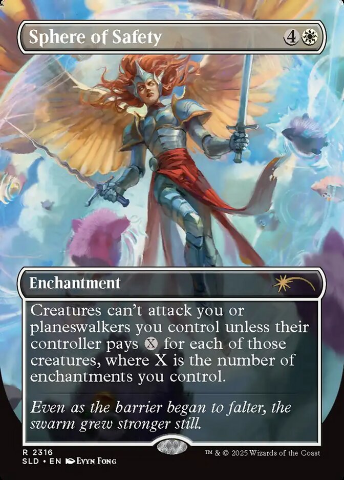 【ENG】■ボーダーレス■《安全の領域/Sphere of Safety》(2316)[Secret Lair]