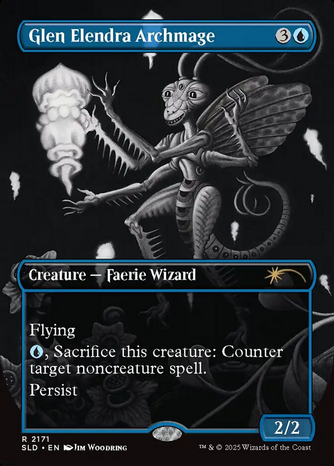 【ENG】■ボーダーレス■《エレンドラ谷の大魔導師/Glen Elendra Archmage》(2171)[Secret Lair]