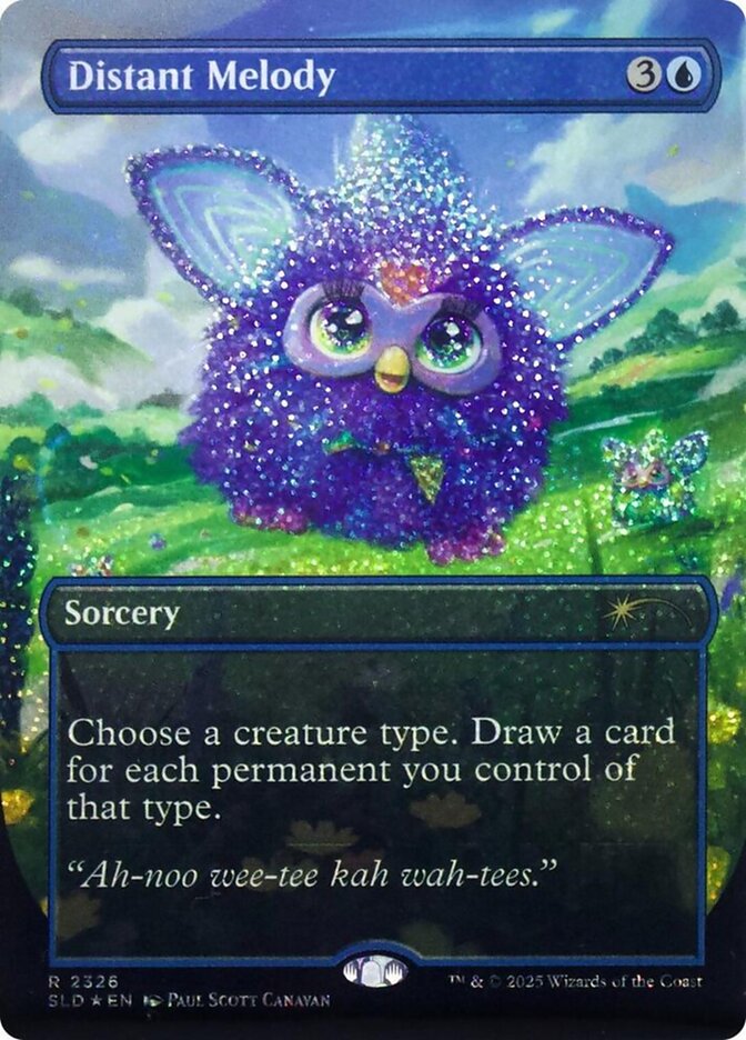 【ENG】【Foil】■コンフェッティ■《遠くの旋律/Distant Melody》(2326)[Secret Lair]