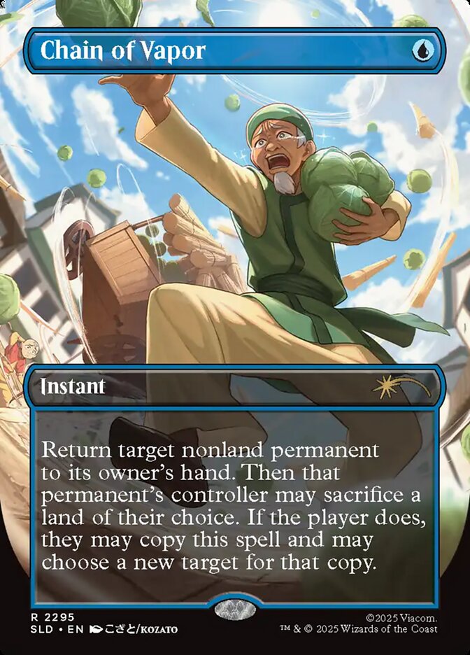 【ENG】■ボーダーレス■《蒸気の連鎖/Chain of Vapor》(2295)[Secret Lair]