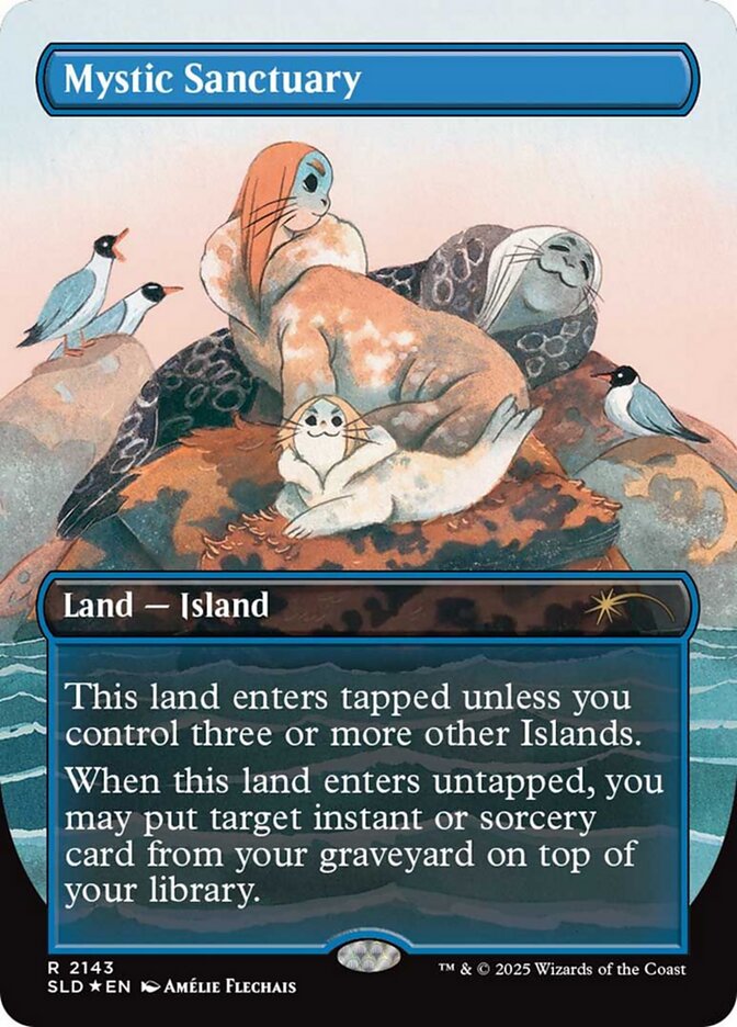 【ENG】【Foil】■ボーダーレス■《神秘の聖域/Mystic Sanctuary》(2143)[Secret Lair]