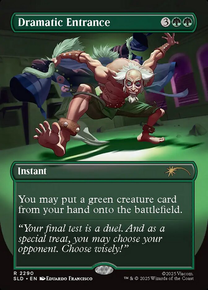 【ENG】■ボーダーレス■ 《劇的な入場/Dramatic Entrance》(2290)[Secret Lair]