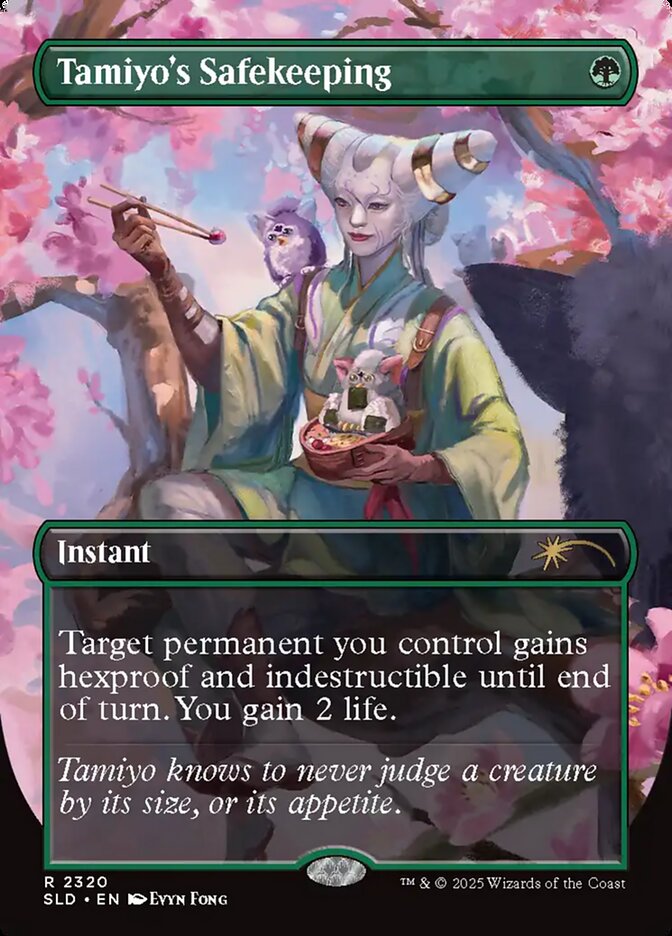 【ENG】■ボーダーレス■《タミヨウの保管/Tamiyo's Safekeeping》(2320)[Secret Lair]