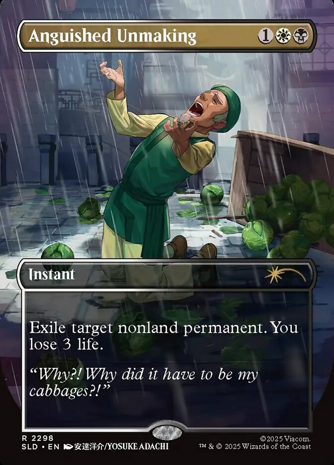 【ENG】【Foil】■ボーダーレス■《苦渋の破棄/Anguished Unmaking》(2298)[Secret Lair]