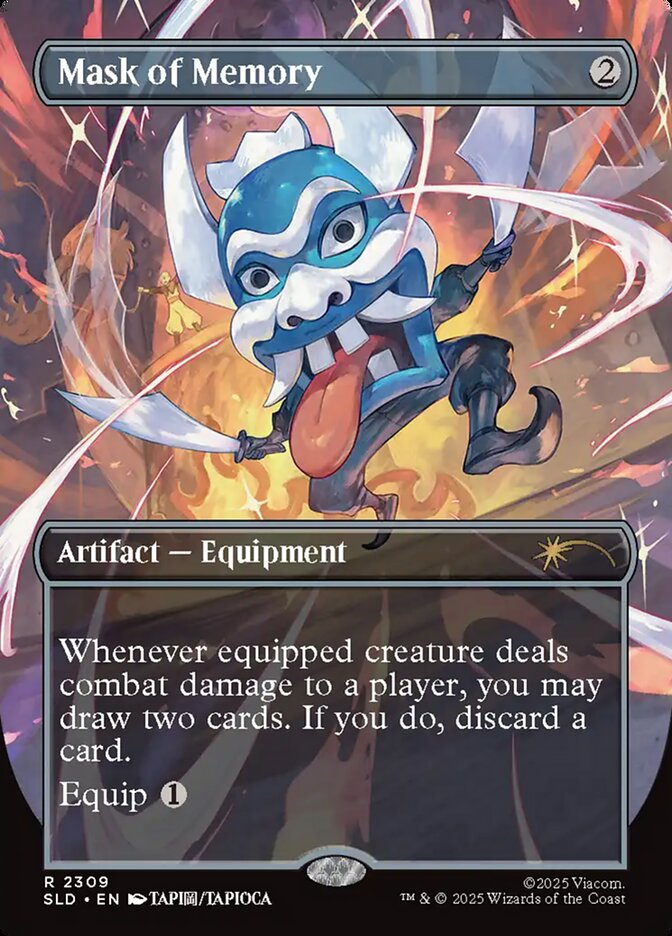 【ENG】■ボーダーレス■《記憶の仮面/Mask of Memory》(2309)[Secret Lair]