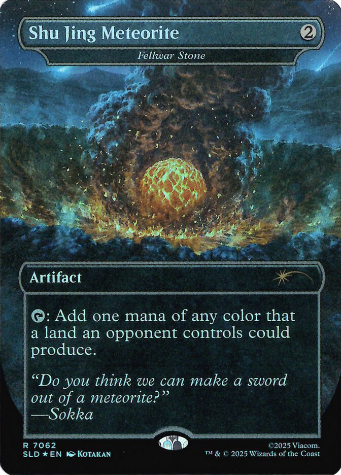 【ENG】【Foil】■ボーダーレス■《友なる石/Fellwar Stone》(7062)[Secret Lair]