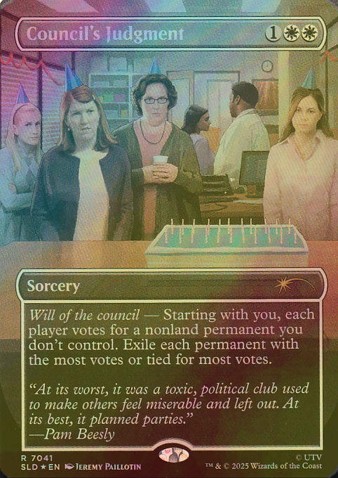 【ENG】■ボーダーレス■《議会の採決/Council's Judgment》(7041)[Secret Lair]