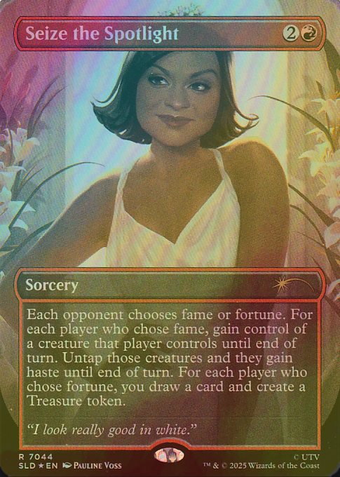 【ENG】【Foil】■ボーダーレス■《注目の捕縛/Seize the Spotlight》(7044)[Secret Lair]