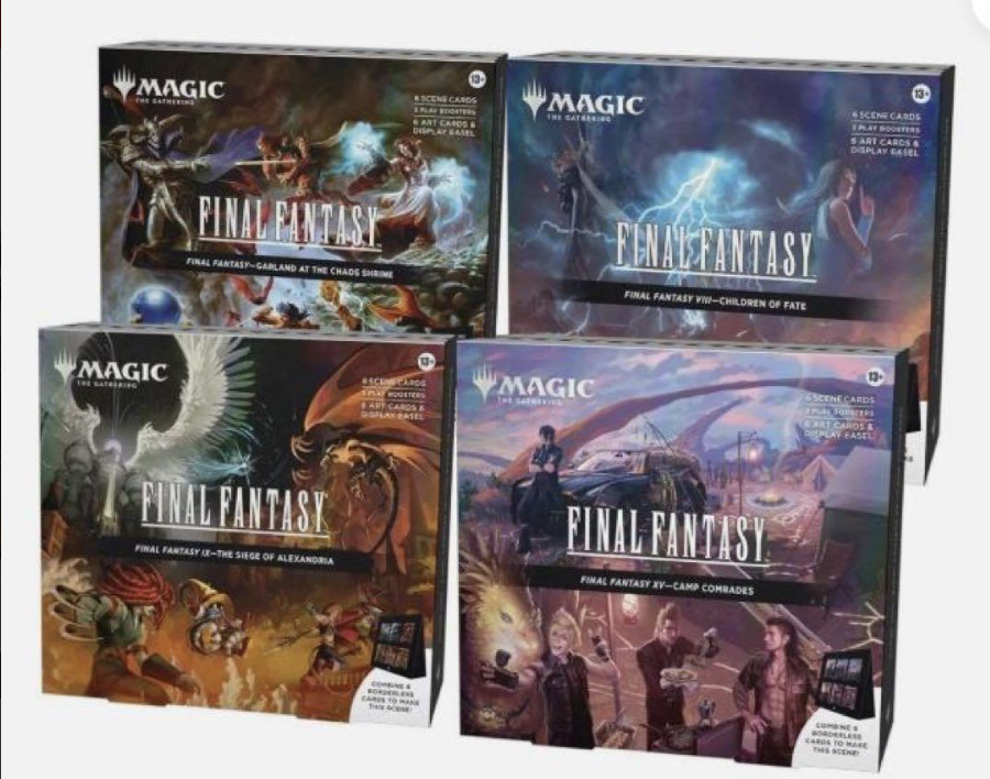 《マジック：ザ・ギャザリング——FINAL FANTASY シーン・ボックス4種セット》《●英語版》